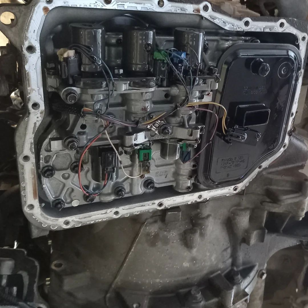 Câmbio aberto na bancada